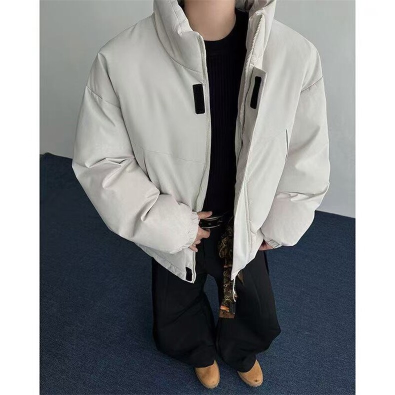 男士宽松防风防水加厚棉袄面包服DSA157B-M8808-TP65，鞋类箱包手腕包，电商A157B