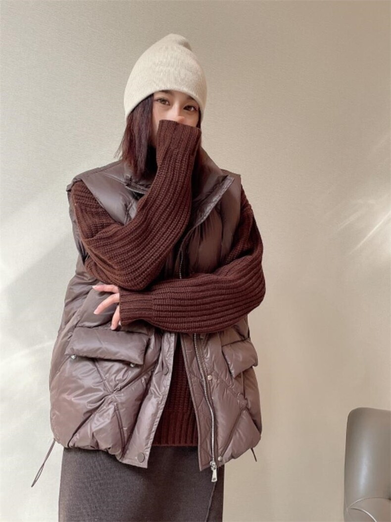 羽绒马甲，补单货，女装马甲，麦缇诺