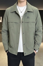 春季新款男式翻领夹克外套型男休闲百搭青年外套男S8616-P90，男装夹克，星座310B-3