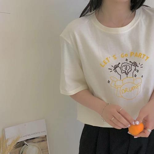 【现货】夏款新款韩系休闲百搭跑量T,女装,HertBella