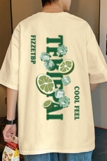 T622P26夏季新款美式纯棉短袖T恤ins衣服宽松半袖体恤上衣，男装T恤，星座304A