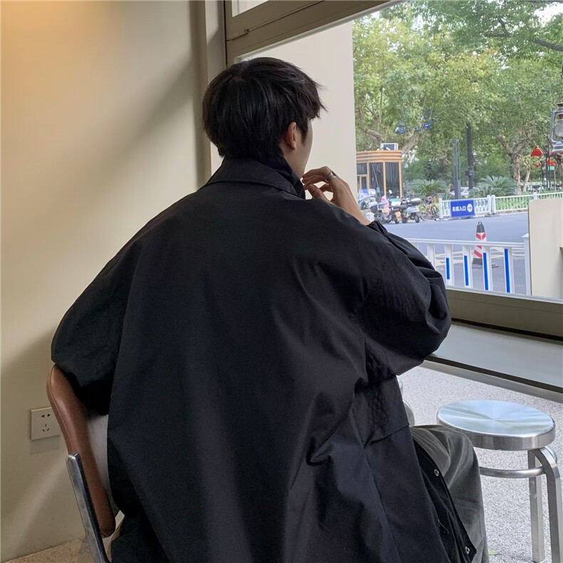 假两件机能冲锋衣外套男秋冬季新款美式高街工装夹克M30P65,男装夹克,星座1116-2