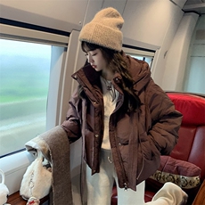 2025新款胡蝶结冬韩版棉服短款连帽加厚时尚小个子外套C542-P100，男装棉衣，星座911-2(原星座613-2）
