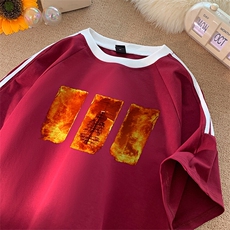 酒红色
