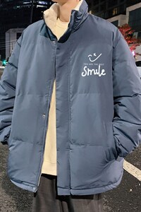 ！2023秋冬加绒加厚男士棉衣保暖立领时尚棉服外套MY108特P78图片