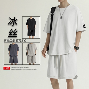夏季清爽休闲时尚宽松套装 TZ17-特批68图片