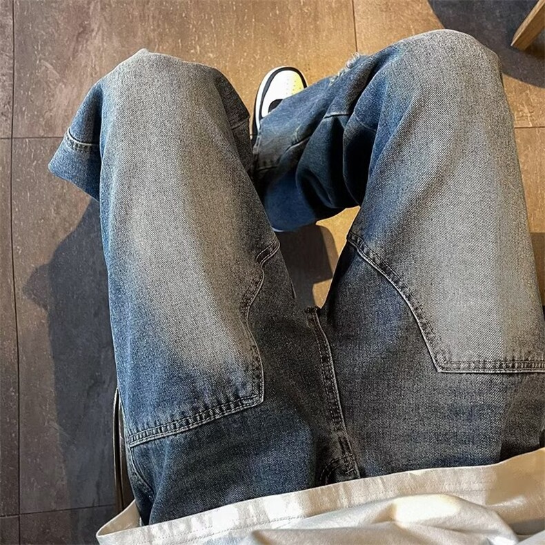 美式牛仔裤男款秋季长裤潮NK800P45,男装牛仔裤,星座1116-2