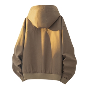 美式重磅高品质夹克假两件开衫外套SY8822特P75控158 大码4-8XL+5图片