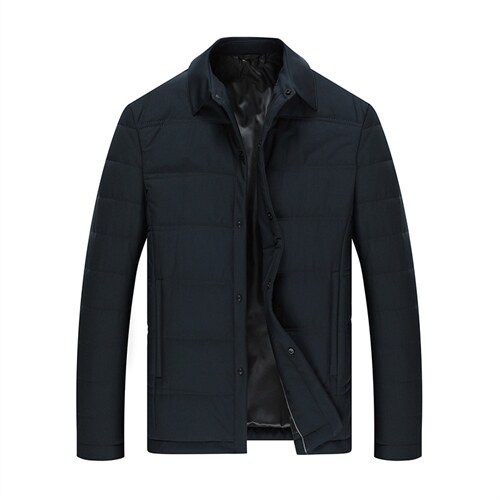 男装外套男加厚中年商务休闲翻领棉服爸爸冬装棉衣SFT81698-P200图片