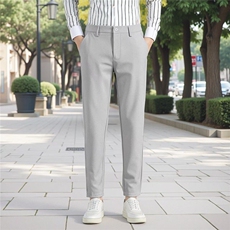 GX5009P45夏季新款男百搭免烫长裤免打理春秋西裤高弹抗皱休闲裤，男装休闲裤，星座1108-5