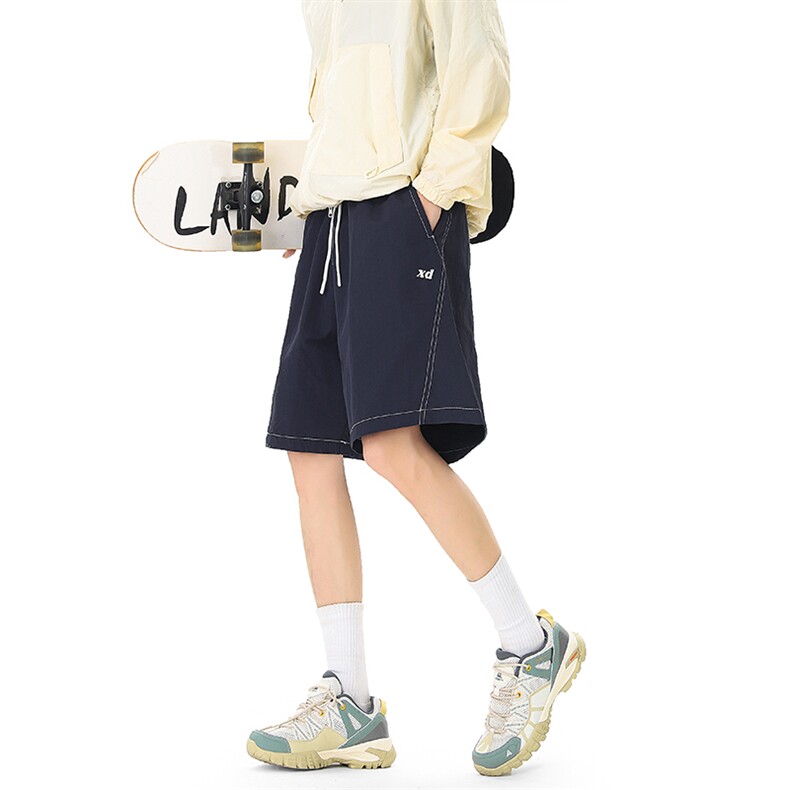 山系户外速干短裤五分裤刺绣休闲裤A014-DY25286-P35控48图片