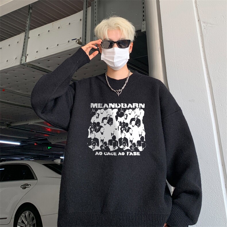 高质量！秋冬季半高领毛衣男加绒加厚线衣男针织衫男MY247-特p38,男装针织衫/毛衣,电商B367