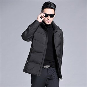 B8293钱塘2020-1冬季男士羽绒服高端90白鸭绒P255图片