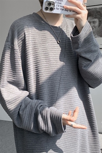 现货 T10179-特批40 控78 秋冬磨毛打底衫高质量长袖百搭大码T恤图片