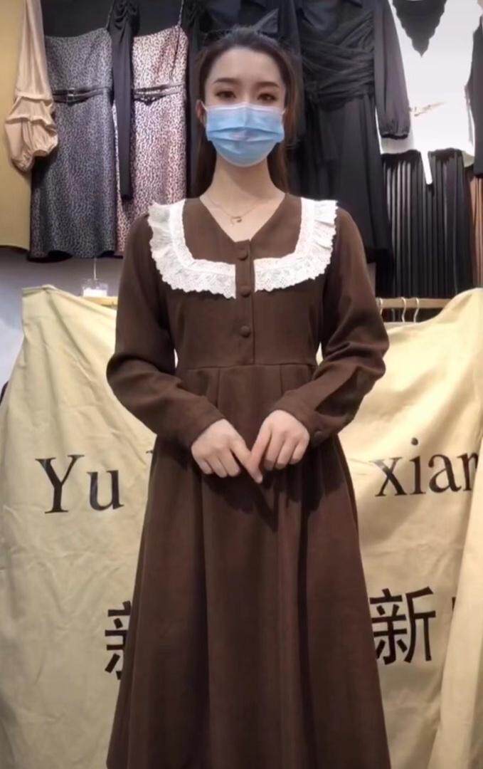 秋装新款连衣裙，女装连衣裙，雨恋依香