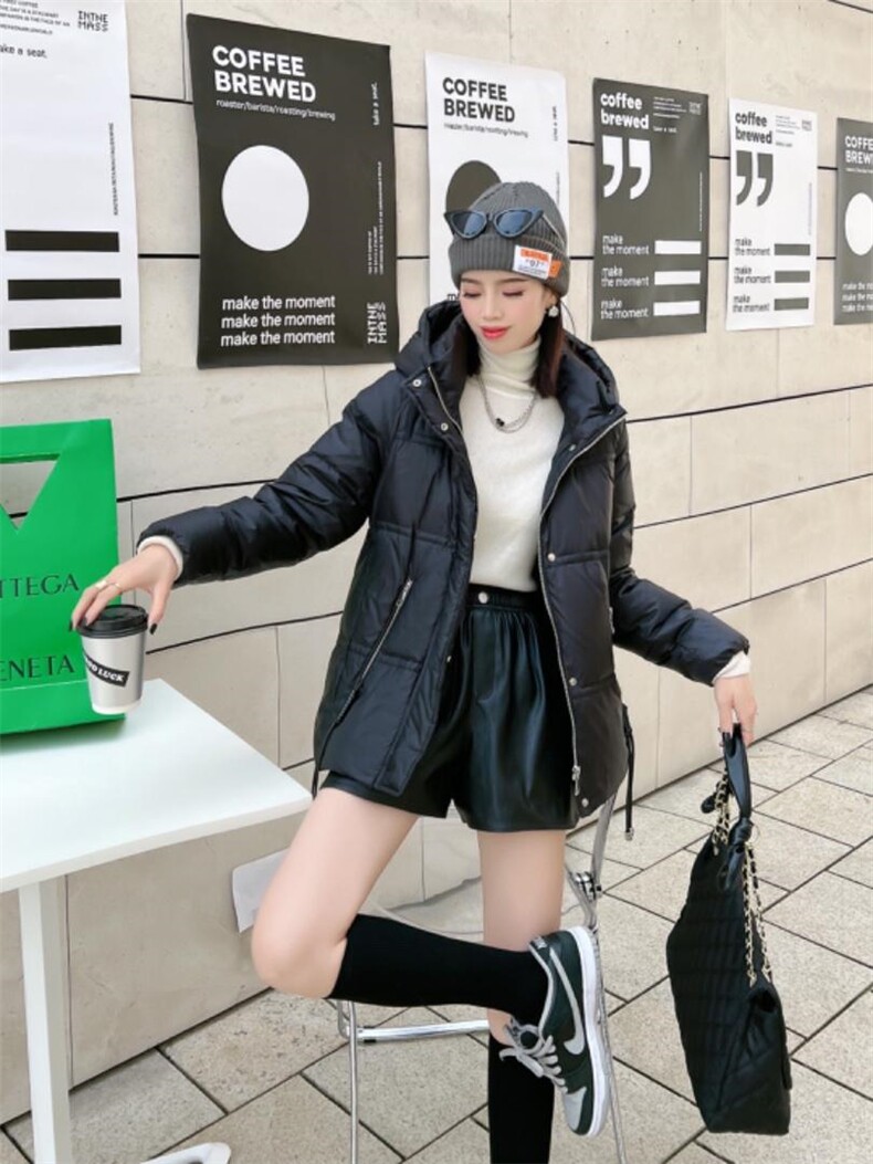 简单大方羽绒服，超市连锁下单?，女装羽绒服，友一有二