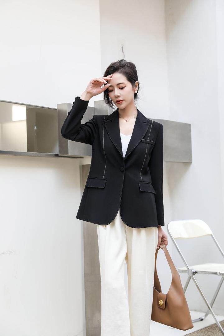 现货供应：西装外套，女装西装，拉思维加丝