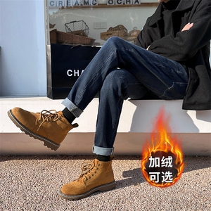 秋冬牛仔裤男 直筒基础百搭裤子修身加绒休闲裤1412-2/607H/P60图片