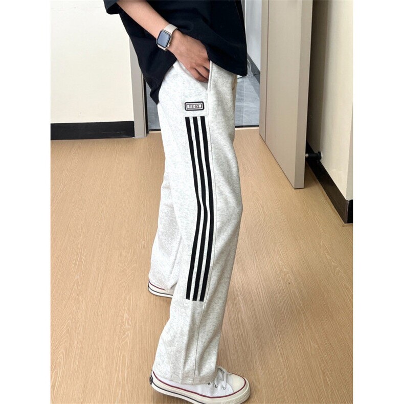 【有货】A2302CC-特P38侧条纹卫裤男款美式复古直筒裤子,男装休闲裤,星座1007（原301D）