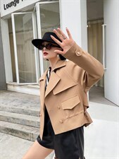 现货风衣，女装风衣，秋水伊人