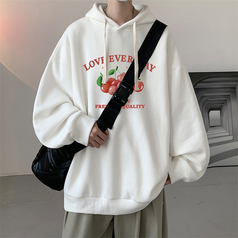 连帽卫衣男大码运动服帽衫外套WY2325-P35加绒款-P40图片
