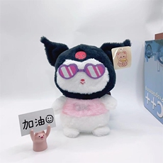 正美吉毛绒玩具厂 眼镜库洛洛