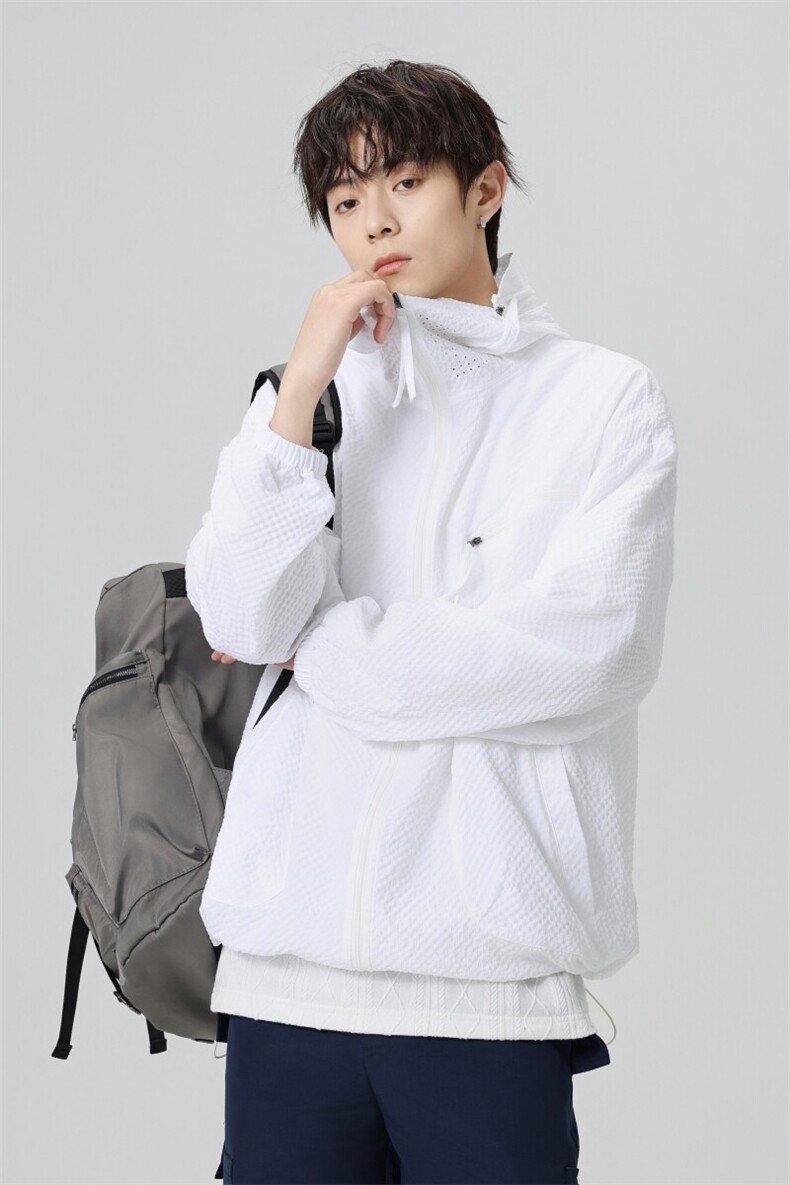 防晒衣男士夏季2025新款薄款冰丝透气防晒服JK2193-P55,男装防晒衣,星座210-1