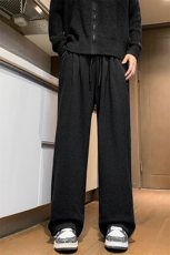 8XL-M特大码工装加绒裤男纯色宽松裤卫裤休闲基础款K995P65，男装休闲裤，电商D206-1
