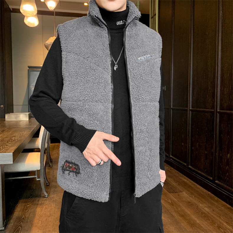 秋季新款男羊羔绒佳乐酒店百搭马甲外套2253-P65控120,男装背心/马甲,星座717