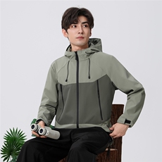 2025舒适百搭简约秋冬新款冲锋衣，女装短外套，衫都服饰