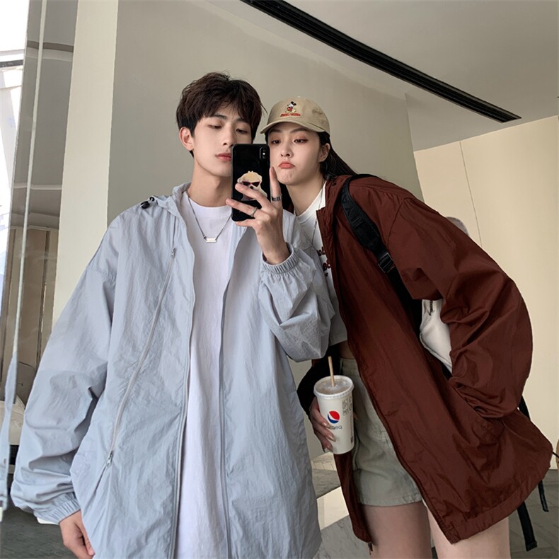 情侣防晒衣夹克男女拼接外套上衣冲锋衣F03-P55,男装夹克,星座308B-2