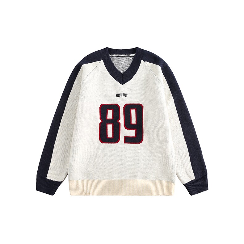 运动休闲V领毛衣--5698128,男装针织衫/毛衣,电商S012（CATTEE）