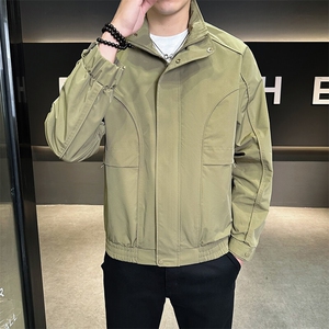 507A-JK802-P80 2025春季时尚青年百搭休闲夹克外套图片