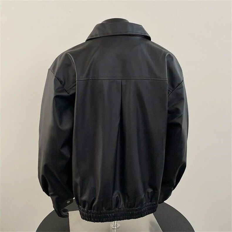 【有货】JK921LL-特P78cleanfit美式皮衣外套高级感机车服夹克,男装夹克,星座1007（原301D）