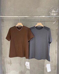 夏季新款垫肩T图片