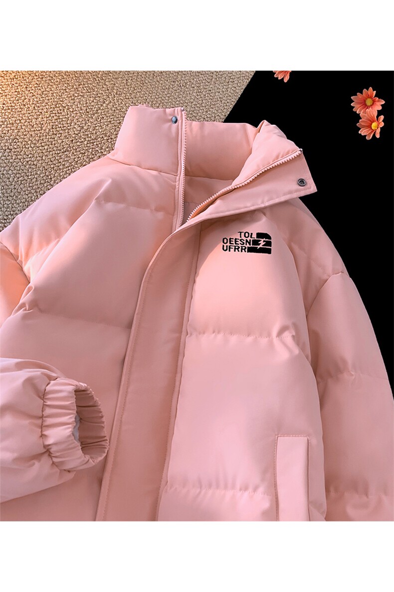 棉衣男冬季新款港风宽松立领羽绒棉面包服学生棉服MF900-P58(现货,男装棉衣,星座214-3