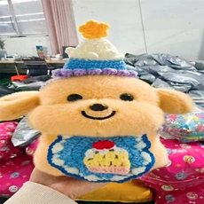 霏凯毛绒玩具厂 【细腻柔软】小金毛玩偶睡觉抱枕床上小狗公仔毛绒玩具可爱布娃娃