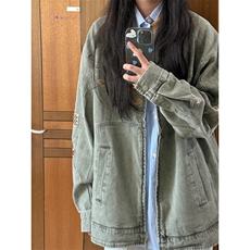 【有货】美式复古机车立领刺绣牛仔外套夹克男JK09CC-特P85，男装工装外套，星座1007（原301D）