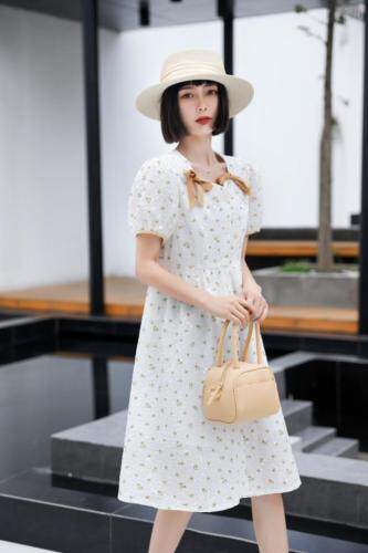 新面料排单连衣裙，女装连衣裙，魅影菲怡