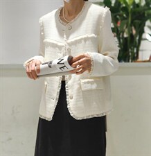 【现货】精致木耳边小香，其它，麦丝尚