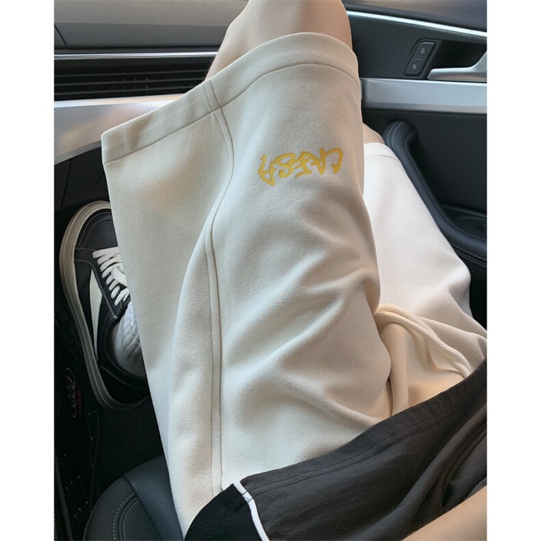 夏季新款重磅纯棉趣味字母印花短裤 XZ604-DK806-P35控48图片