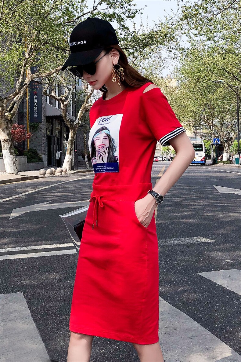 连衣裙2021年夏季时尚都市舒适简约青春流行百搭休闲修身显瘦,女装连衣裙,钱塘布衣