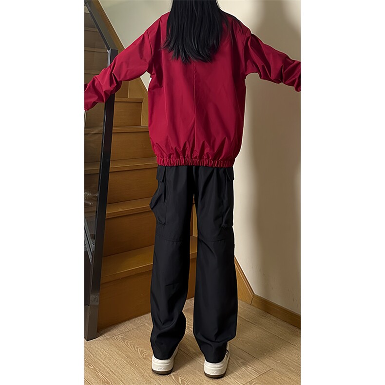 港风美式vibe潮牌宽松百搭刺绣双面穿夹克XZ213-JK8865-P98控128,男装夹克,星座213