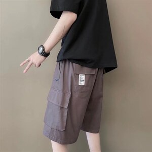 男春季潮流时尚休闲短裤工装裤D102P26图片