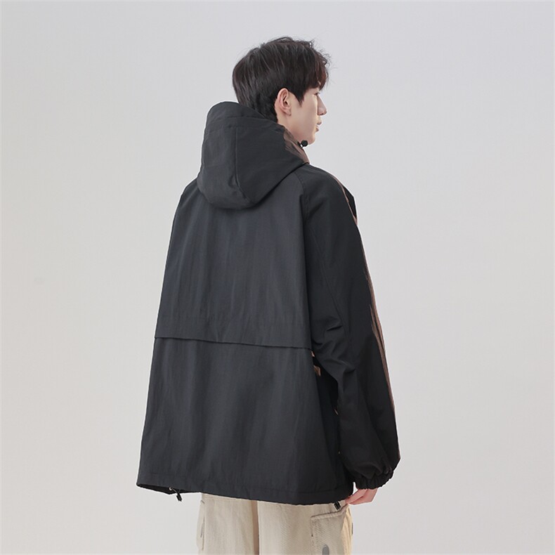 JK912-P83美式冲锋衣外套男夹克女秋冬户外防风防水潮牌情侣款,男装夹克,电商D310B