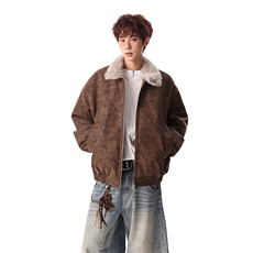 主推冬季立领新款宽松/座山雕外套潮加厚棉衣XZ102B-1M818-P115，男装棉衣，星座102B-1