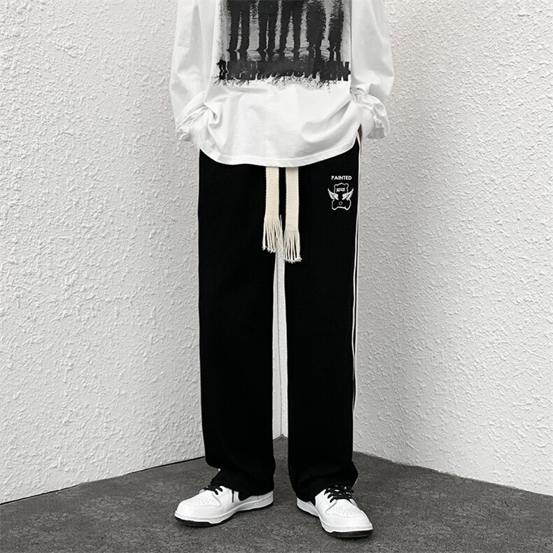 夏季情侣百搭印花休闲裤男大码宽松拖地裤A161-2-K7238-P55,男装休闲裤,电商A161-2