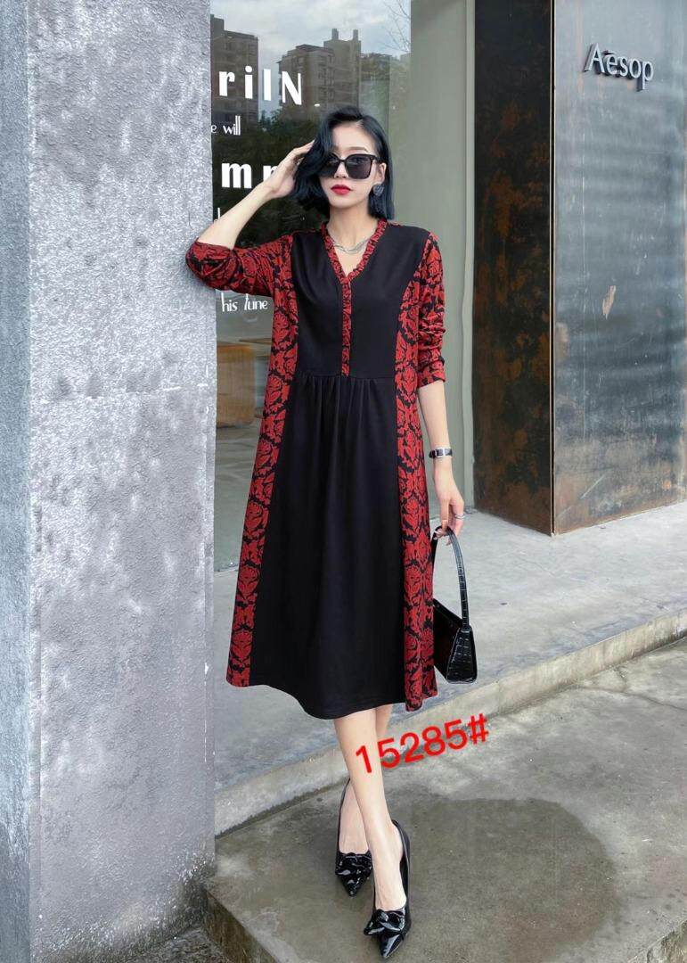 貂绒连衣裙，女装连衣裙，禾瓷