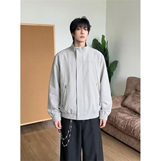 春季设计感美式高街复古休闲外套工装夹克男C64161-TP50108，男装夹克，电商A102