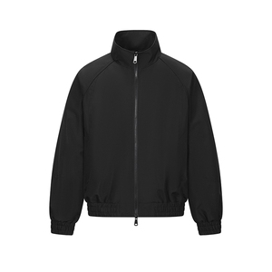 高品质春装新款老钱风美式高街解构立领棒球服飞行夹克休闲外套潮图片